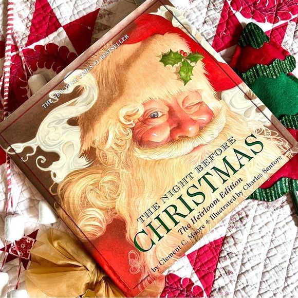 Other - The Night Before Christmas Children’s Book The Heirloom Edition PLUS Audio CD